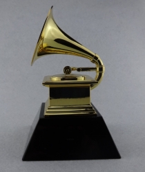 Grammy Award Trophy Trumpet Natural Customizable Engraving Name